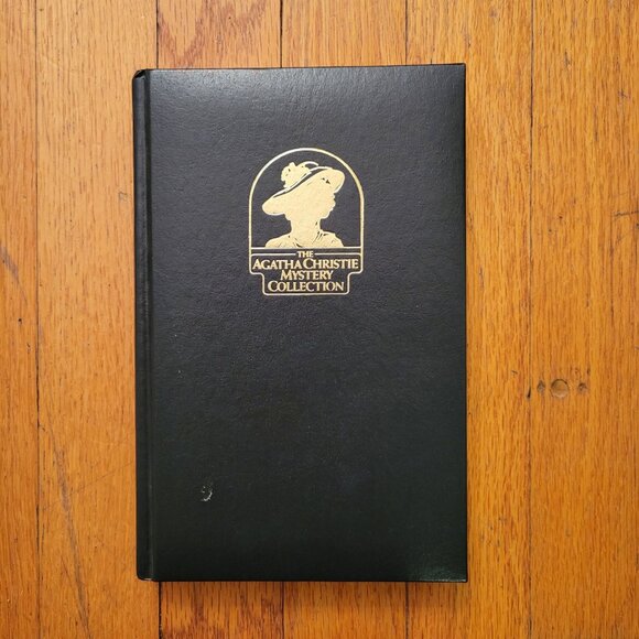 Agatha Christie Leatherette Book Mystery Novel Navy Blue ABC Murders Gift Collec - Picture 1 of 3